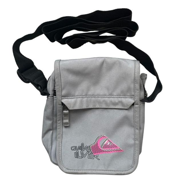 Quiksilver Women's Bag - Grey/Pink on Productcaster.