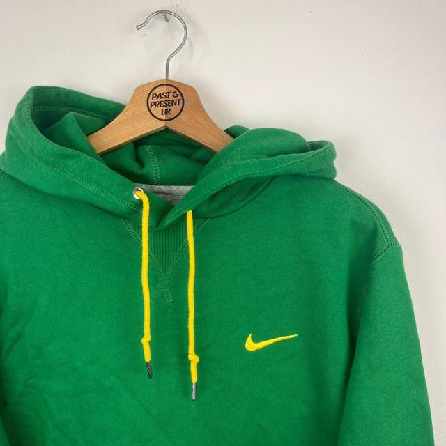 Nike Men's Hoodie - Yellow/Green - L on Productcaster.