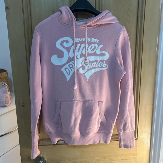 Superdry Women's Hoodie - Pink - M on Productcaster.