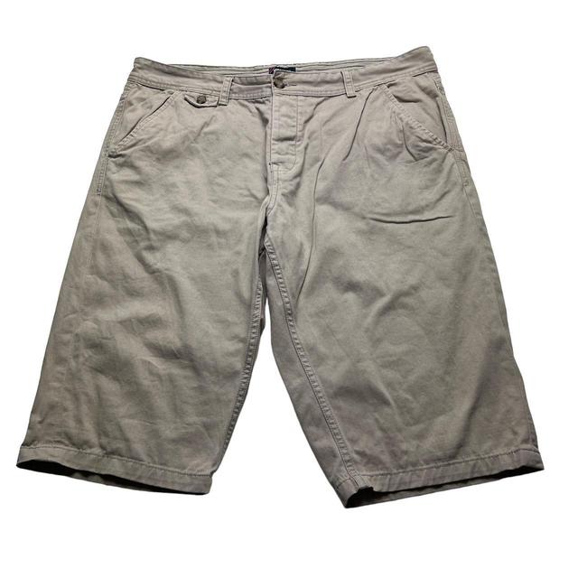 Kangol Men's Shorts - Tan/Khaki - 38" on Productcaster.