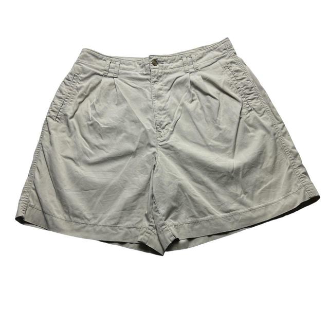 Dockers Women's Shorts - Tan/Cream - UK 16 on Productcaster.