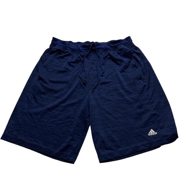 Adidas Men's Shorts - Navy - L on Productcaster.