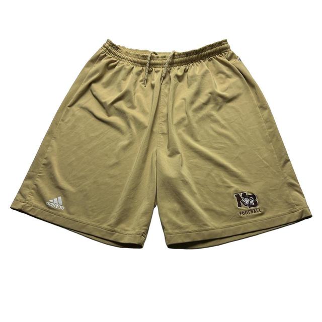 Adidas Men's Shorts - Gold/Tan - M on Productcaster.