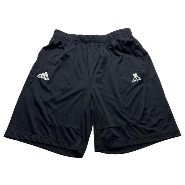 Adidas Men's Shorts - White/Black - L on Productcaster.