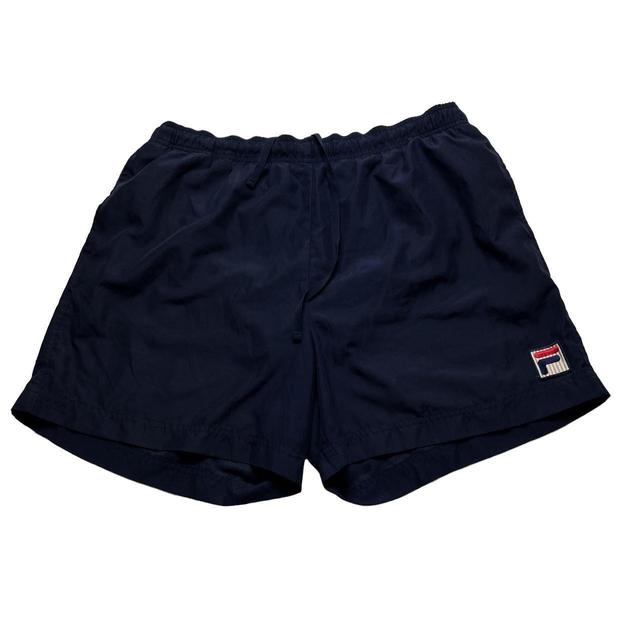 Fila Men's Shorts - Navy - L on Productcaster.