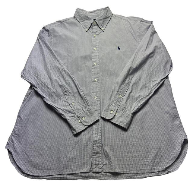 Polo Ralph Lauren Men's Shirt - White/Purple - XXL on Productcaster.