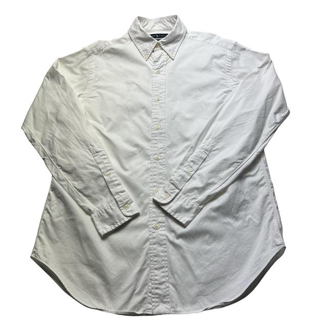 Ralph Lauren Men's Shirt - White - M on Productcaster.