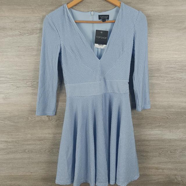 Topshop Women's A-line Dress - Blue - 10 on Productcaster.