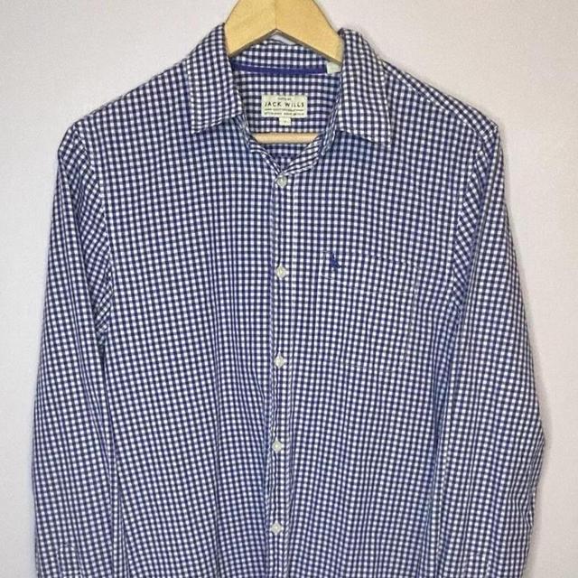 Jack Wills Men's Shirt - Blue - S on Productcaster.