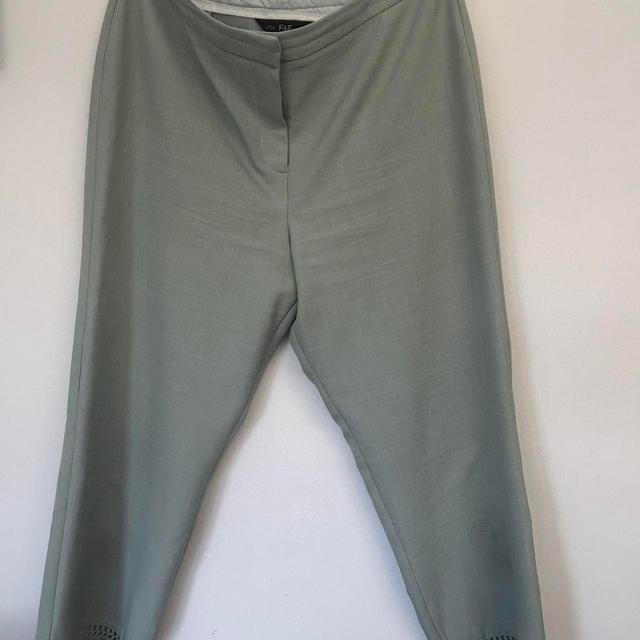 F&F Women's Trousers - Green - UK 12 on Productcaster.