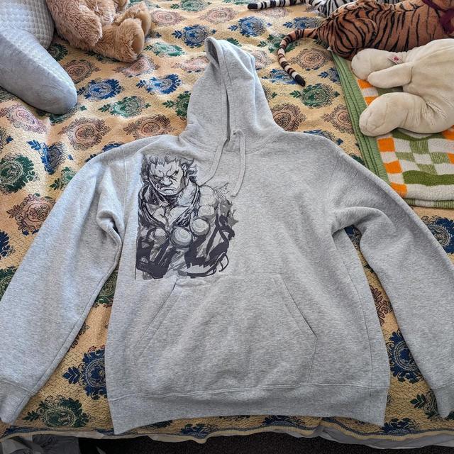 Vintage Men's Hoodie - Grey - XL on Productcaster.