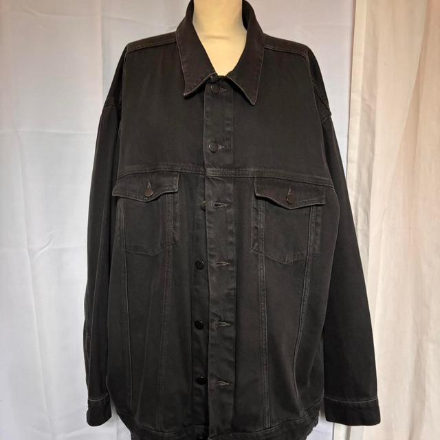 H&M+ Men's Jacket - Black/Brown - L on Productcaster.