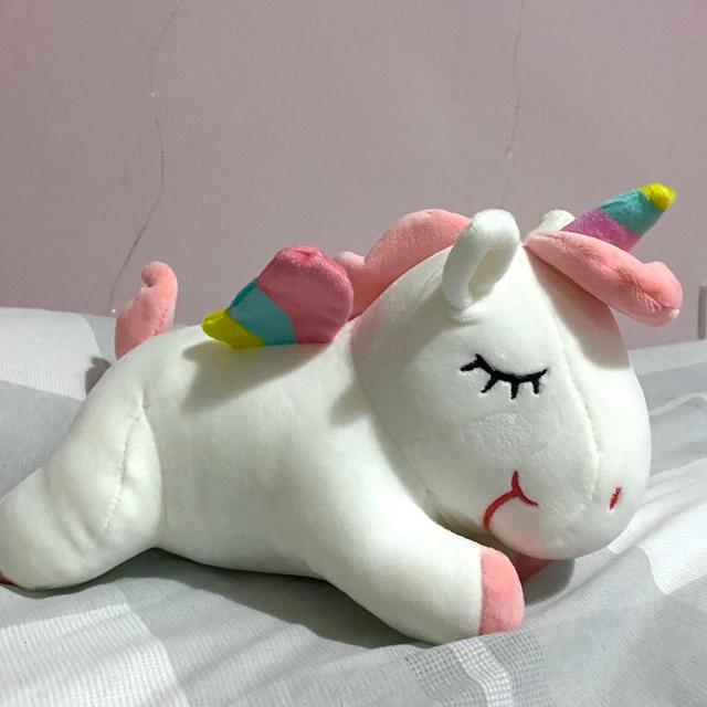 Stuffed animal - White/Pink on Productcaster.