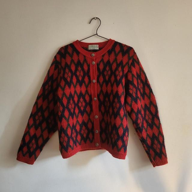 Women's Cardigan - Red - S on Productcaster.