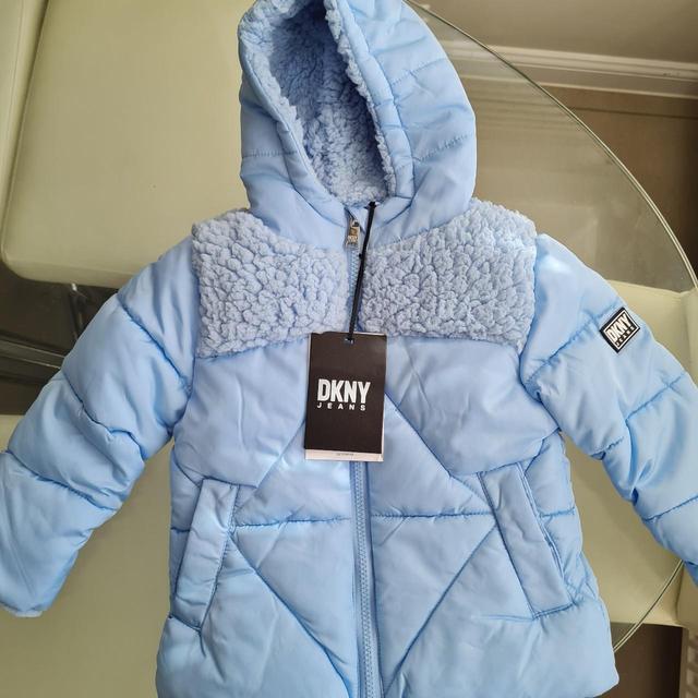 DKNY Kids' Coat - Blue - 2 years on Productcaster.