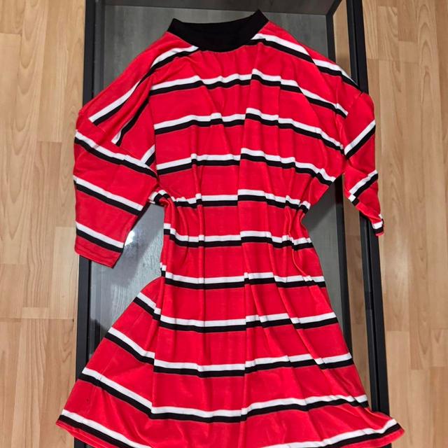 PrettyLittleThing Women's Shirt Dress - Red/Black - 6 on Productcaster.