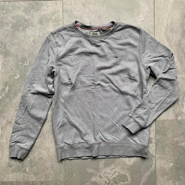 Tommy Hilfiger Men's Sweatshirt - Grey - M on Productcaster.