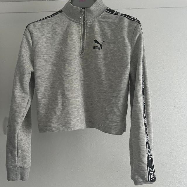 Puma Women's Jumper - Grey - 10 on Productcaster.