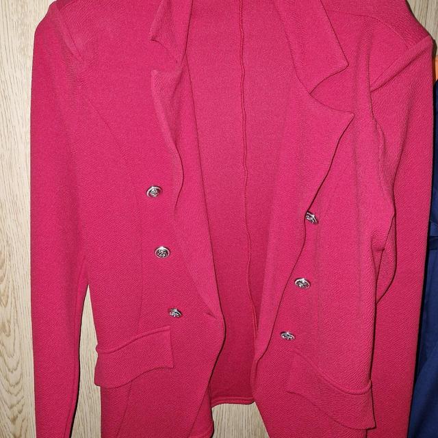 Women's Blazer Jacket - Red - UK 8 on Productcaster.