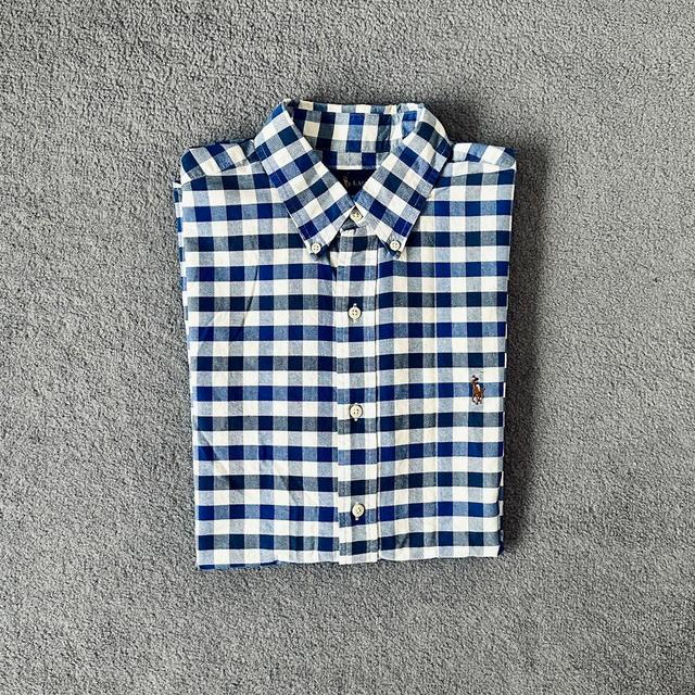 Ralph Lauren Men's Shirt - Blue - M on Productcaster.