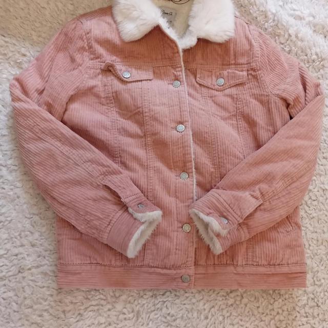 Denim & Co. Women's Jacket - Pink - UK 12 on Productcaster.