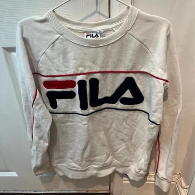 Fila Women's Jumper - White - 8 on Productcaster.