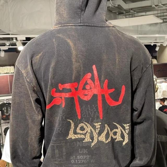 Travis Scott Men's Hoodie - Black - XL on Productcaster.