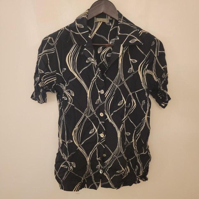 Harmony Women's Blouse - Black/White - 8 on Productcaster.