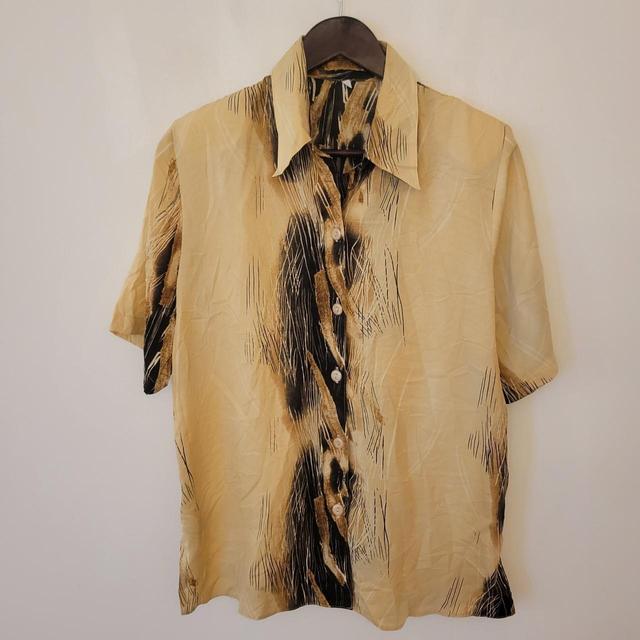 Vintage Women's Blouse - Multi - 14 on Productcaster.