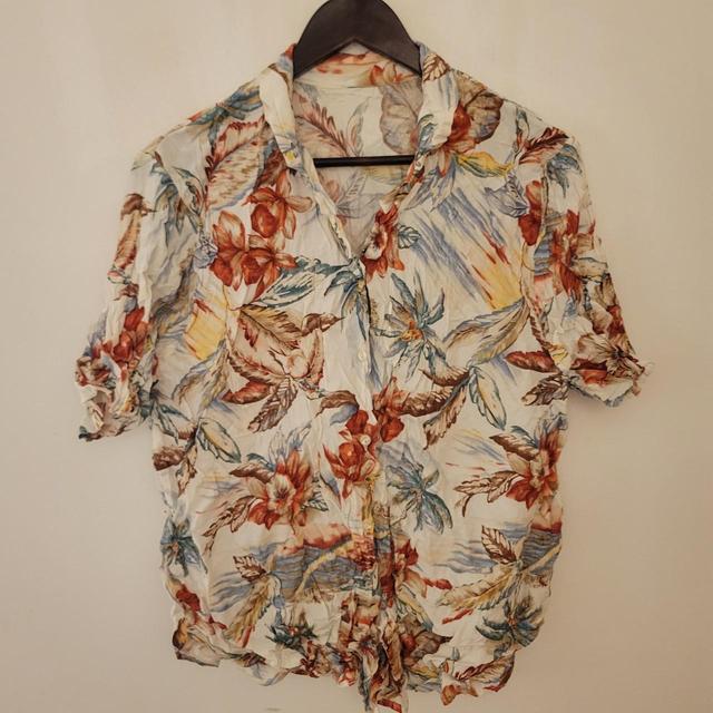 Vintage Women's Blouse - Multi - 18 on Productcaster.