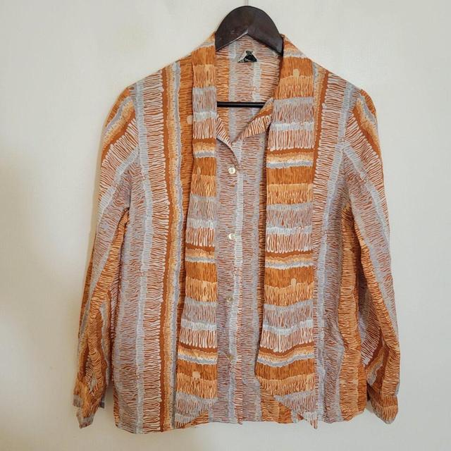 Vintage Women's Shirt - Orange - 14 on Productcaster.