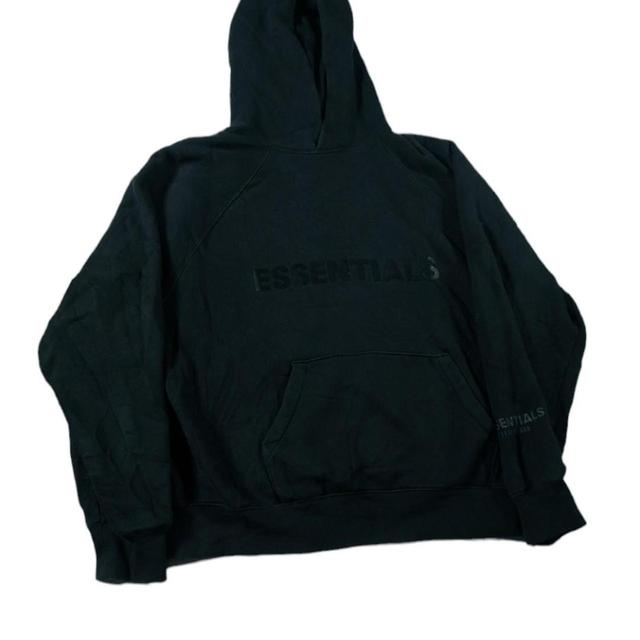 Essentials Men's Hoodie - Black - S on Productcaster.