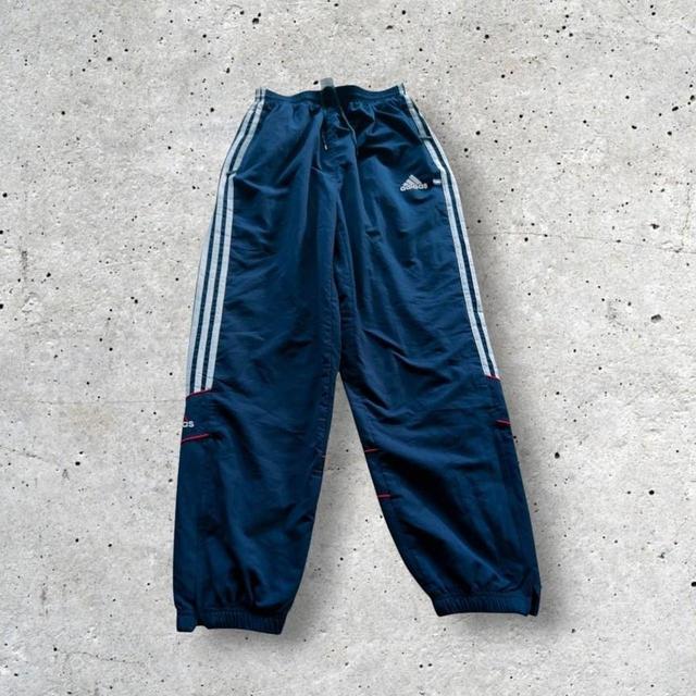 Adidas Men's Sweatpants - Blue/Navy - L on Productcaster.