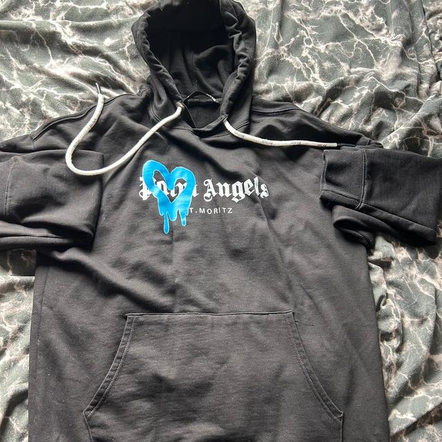 Palm Angels Men's Hoodie - Black - M on Productcaster.