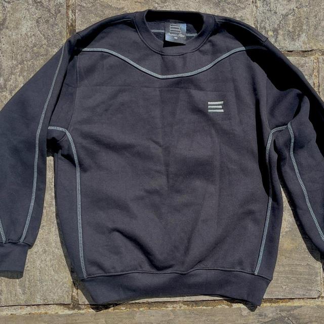 Deadstock Men's Sweatshirt - Black/Navy - S on Productcaster.