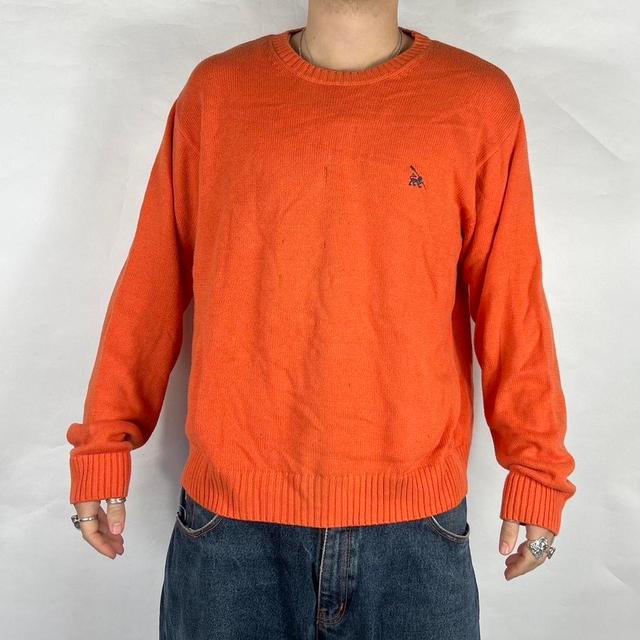 Vintage Men's Jumper - Orange - XL on Productcaster.