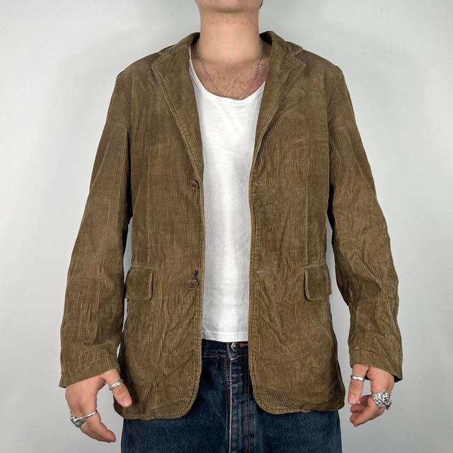 Vintage Men's Jacket - Brown - M on Productcaster.