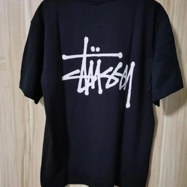 Stüssy Men's T-shirt - Black - M on Productcaster.