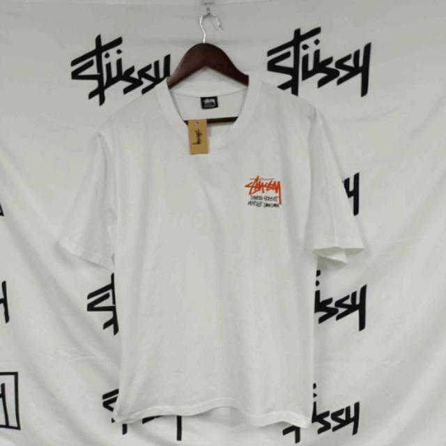 Stüssy Men's T-shirt - White - M on Productcaster.