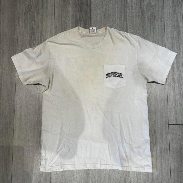 Supreme Men's T-shirt - White - M on Productcaster.