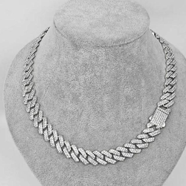 Designer Men's Necklace - Silver on Productcaster.