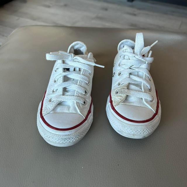 Converse Kids' Trainers - White - 11-11.5 on Productcaster.