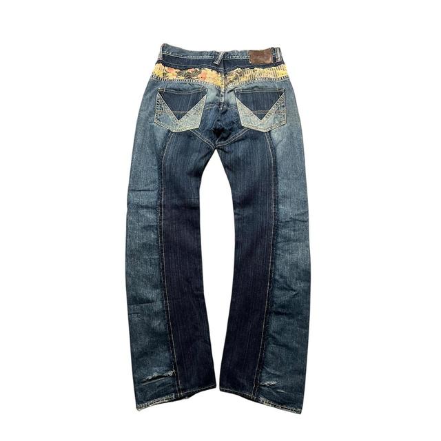 Men's Jeans - Blue/Navy - 34" on Productcaster.