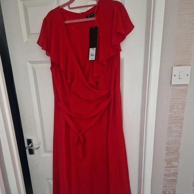 Bonmarché Women's Dress - Red - 18 on Productcaster.