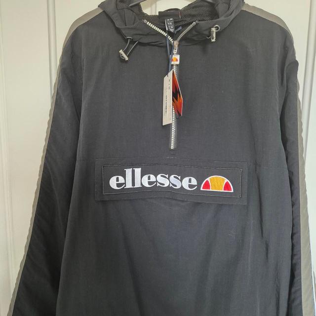 Ellesse Women's Windbreaker Jacket - Black - UK 10 on Productcaster.