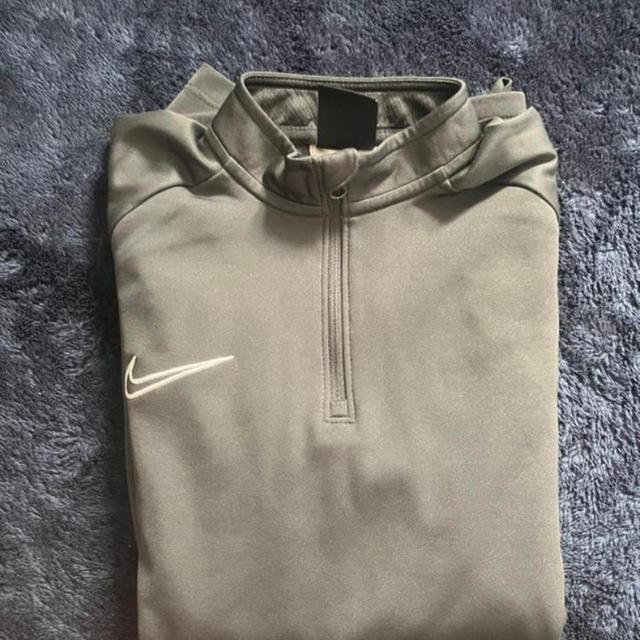 Nike Men's Jumper - Grey/White - XS on Productcaster.