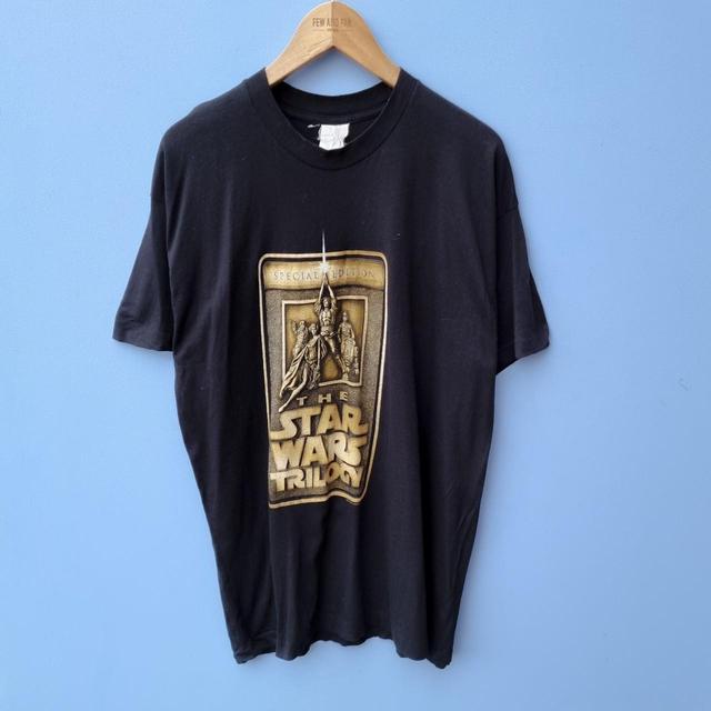 Vintage Men's T-shirt - Black - XL on Productcaster.