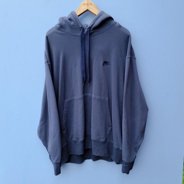 Nike Men's Hoodie - Navy - XXL on Productcaster.