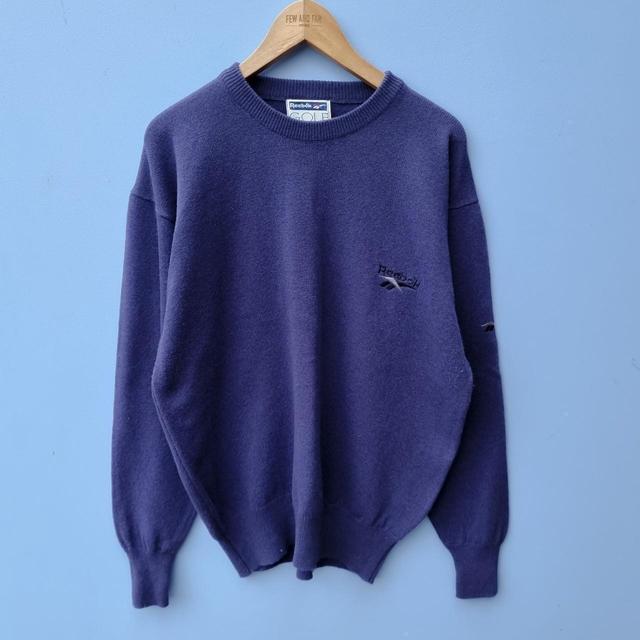 Reebok Men's Jumper - Purple - L on Productcaster.