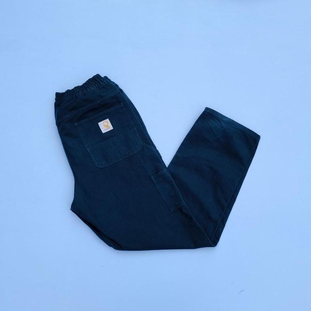 Carhartt Men's Jeans - Blue/Green - XL on Productcaster.